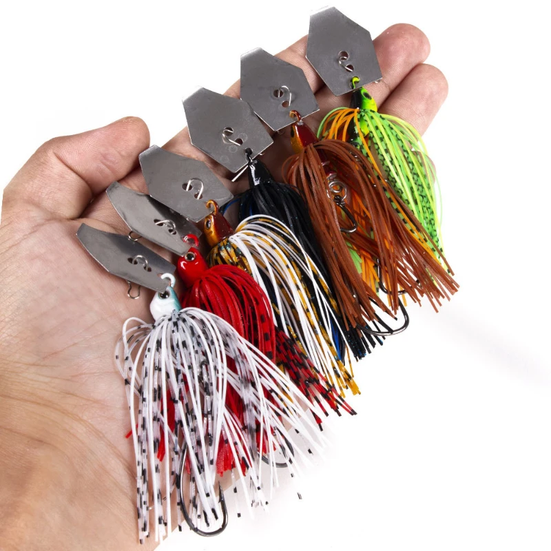 Fishing Lure Crankbait - 6 Teile/satz Chatterbait Angelköder Kit Spinner