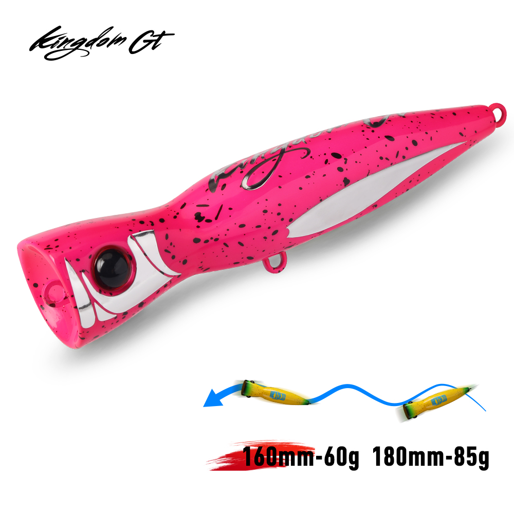 Fishing Lure Popper - Kingdom GT Topwater Popper Angelköder 60g