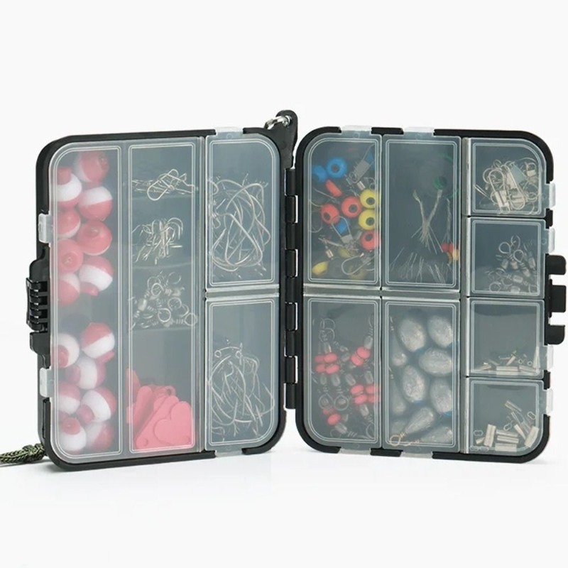 1 Set Kugel-Schwimmer Angelzub – Fishing Lure Box Bewertung und Preis