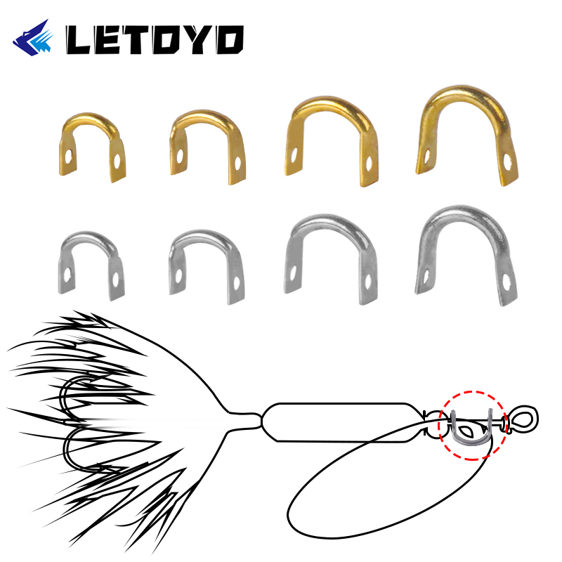 LETOYO 100 Stück gefaltete Gab – Fishing Lure Spinner Bewertung und Preis
