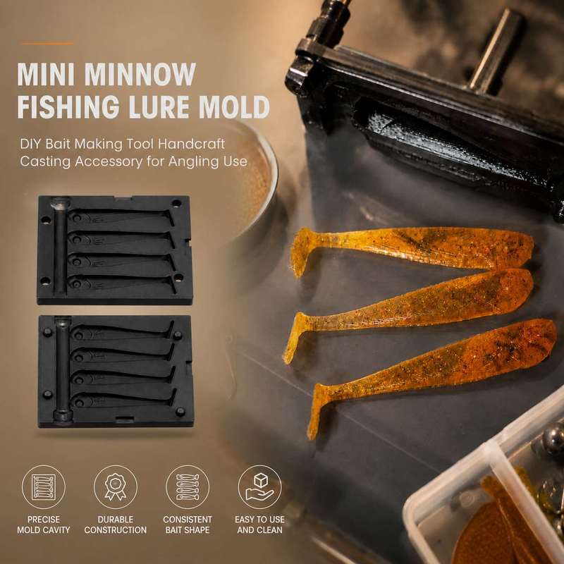Mini-Minnow-Angelköderform, DI – Fishing Lure Making Kit Bewertung und Preis
