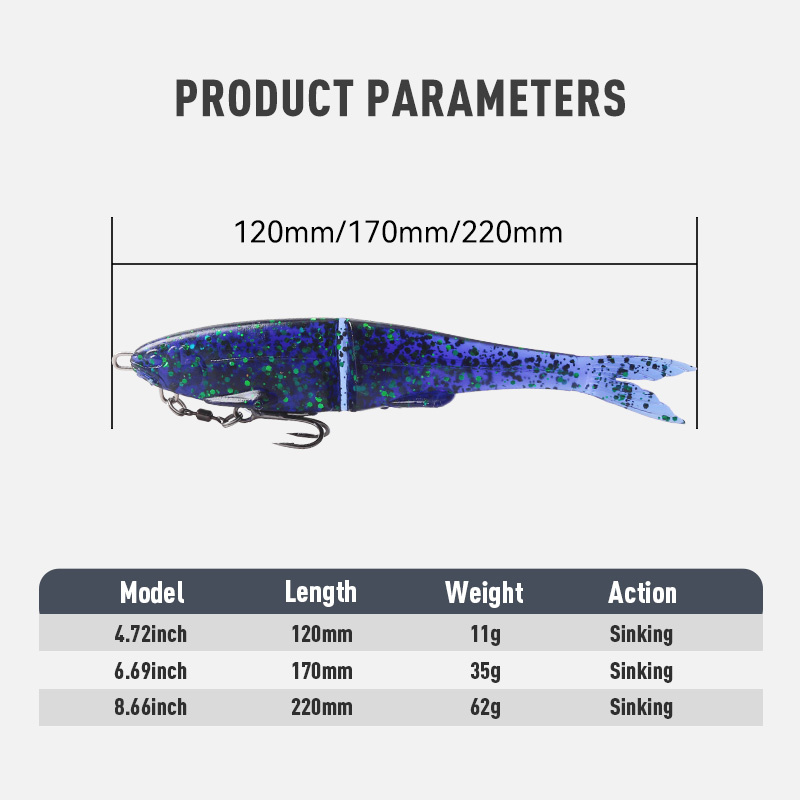 1 Stück Weicher Gelenkiger Swi – Fishing Lure Popper Bewertung und Preis