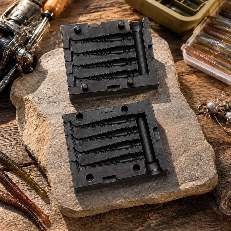 2-Zoll-Weichköder-Gießform, DI – Fishing Lure Accessories Bewertung und Preis